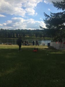 Kosmonaut Festival Atmosphäre Stausee